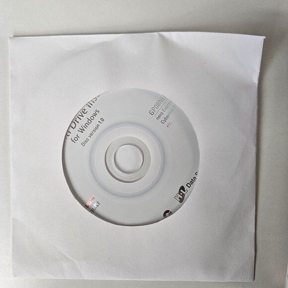 LG 8x Slim Portable External Multi DVD Rewriter GP08 USB Cable & Software PC/Mac - Picture 6 of 8